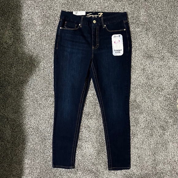 Seven7 Denim - Seven7 Tummyless, High Rise Skinny Jeans, Women’s PlusSize 14; New w/ tags